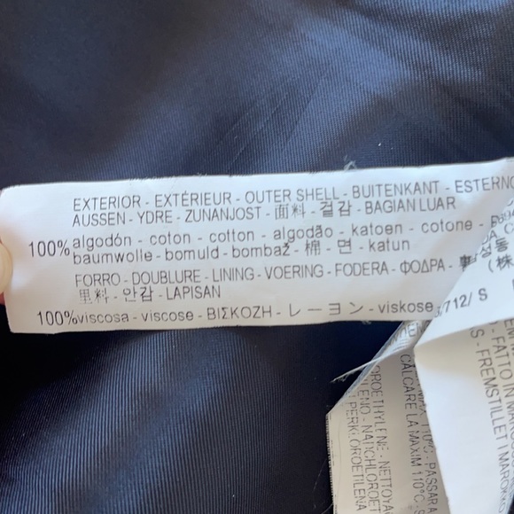 Zara Rare Ecru Tartan Checked Classic Coat Bloggers Favourite. - Picture 13 of 13